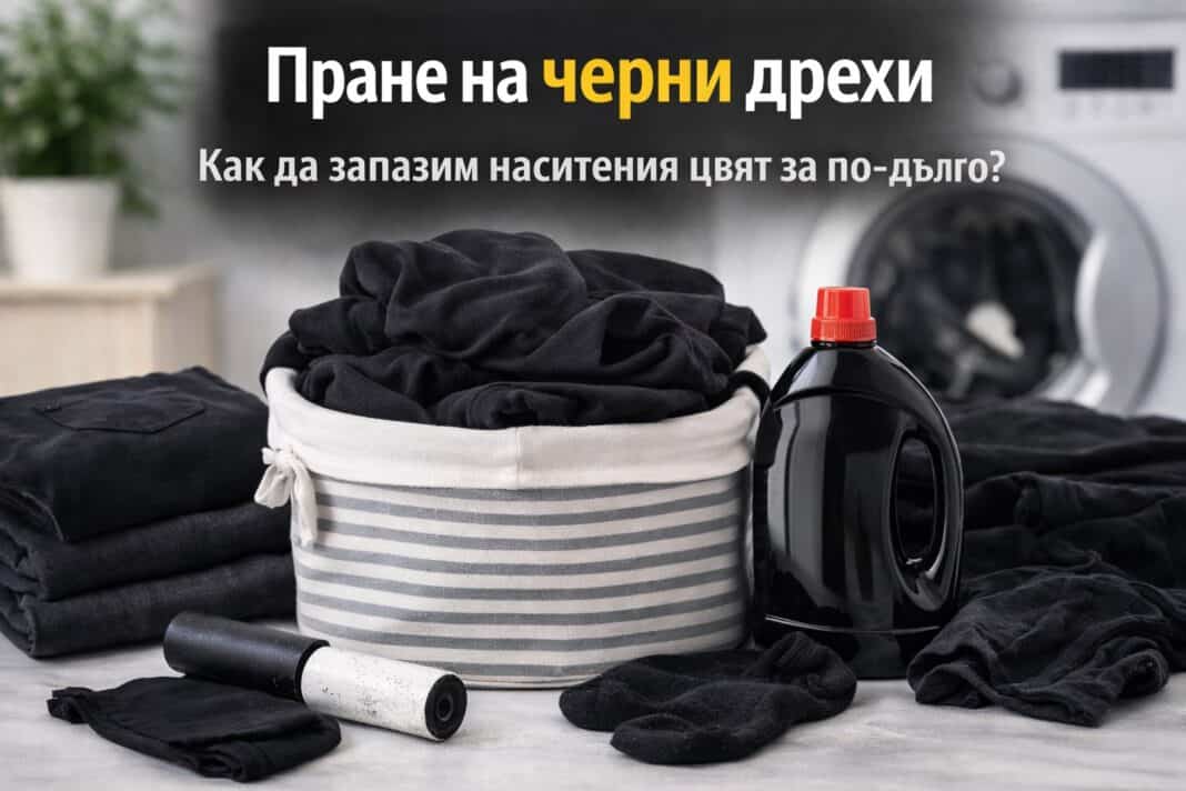 пране на черни дрехи